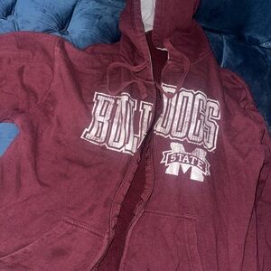 Maroon Bulldogs Hoodie